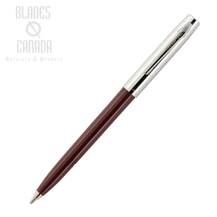 Fisher Space Pen Apollo Pen, Burgundy/Chrome, FP775BURG